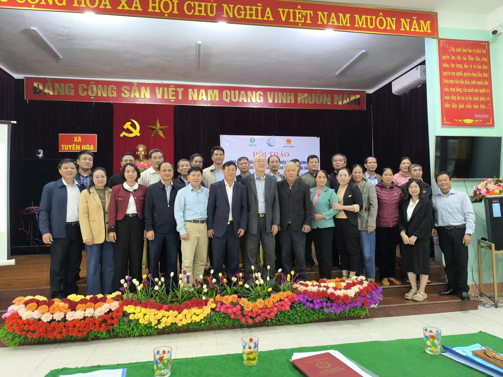 Hội thảo chia sẻ kết quả nghiên cứu cải thiện sinh kế tại xã Tuyên Hóa